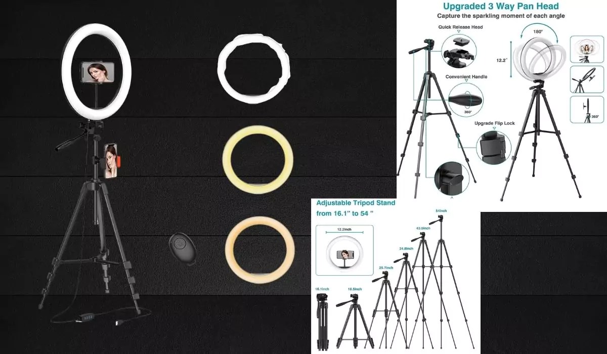 Best iPhone Tripod With Ring Light in 2023