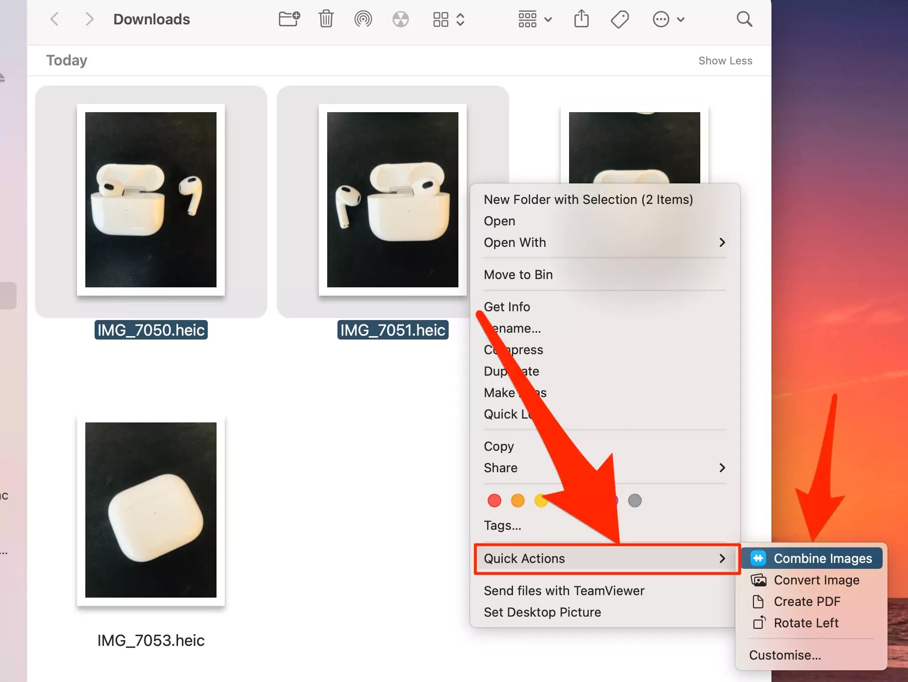 How to Combine or Merge Photos Side by Side or Grid on Mac