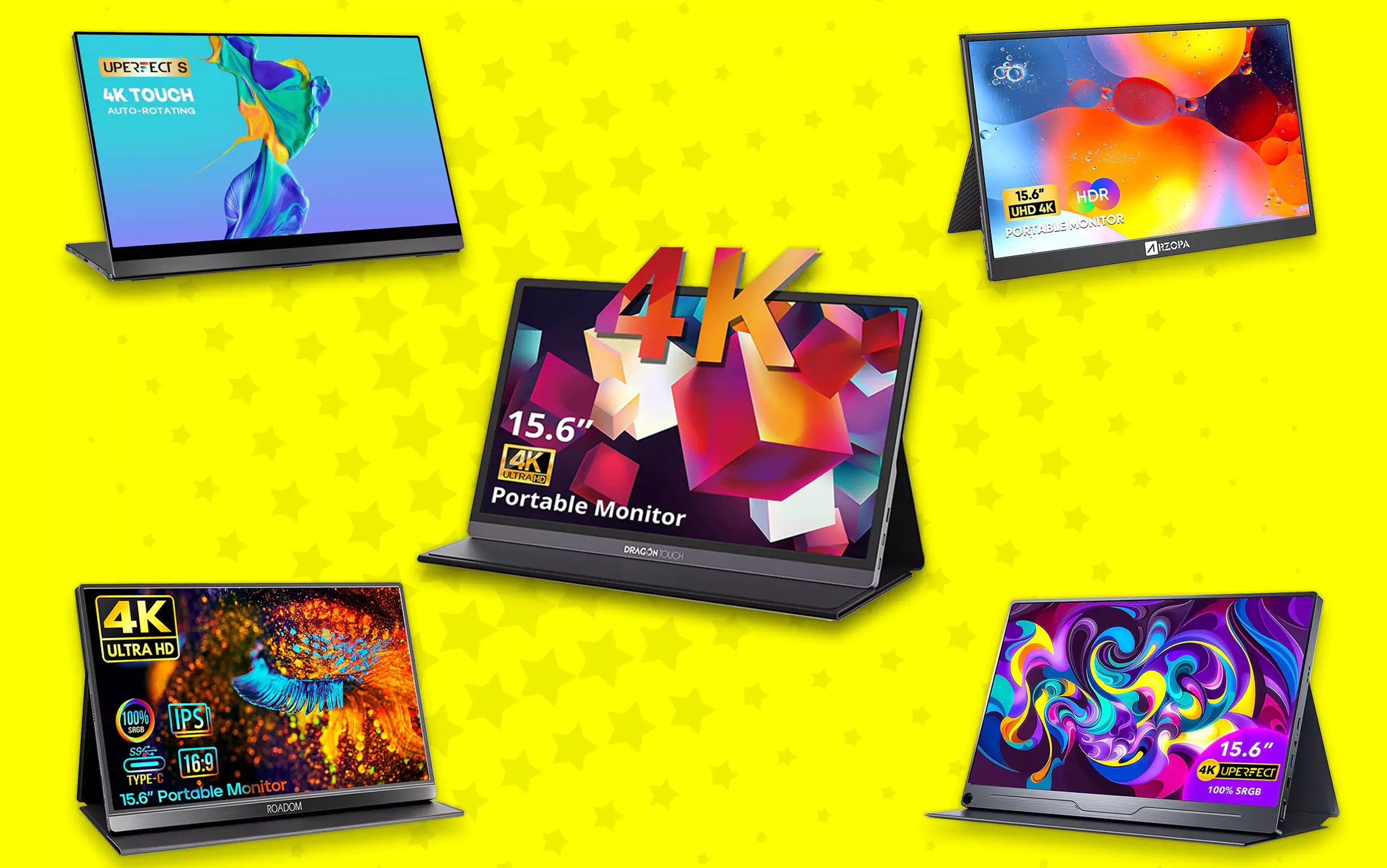 Best Portable Monitors for MacBook Pro in 2022 4k, USB C & Touchscreen