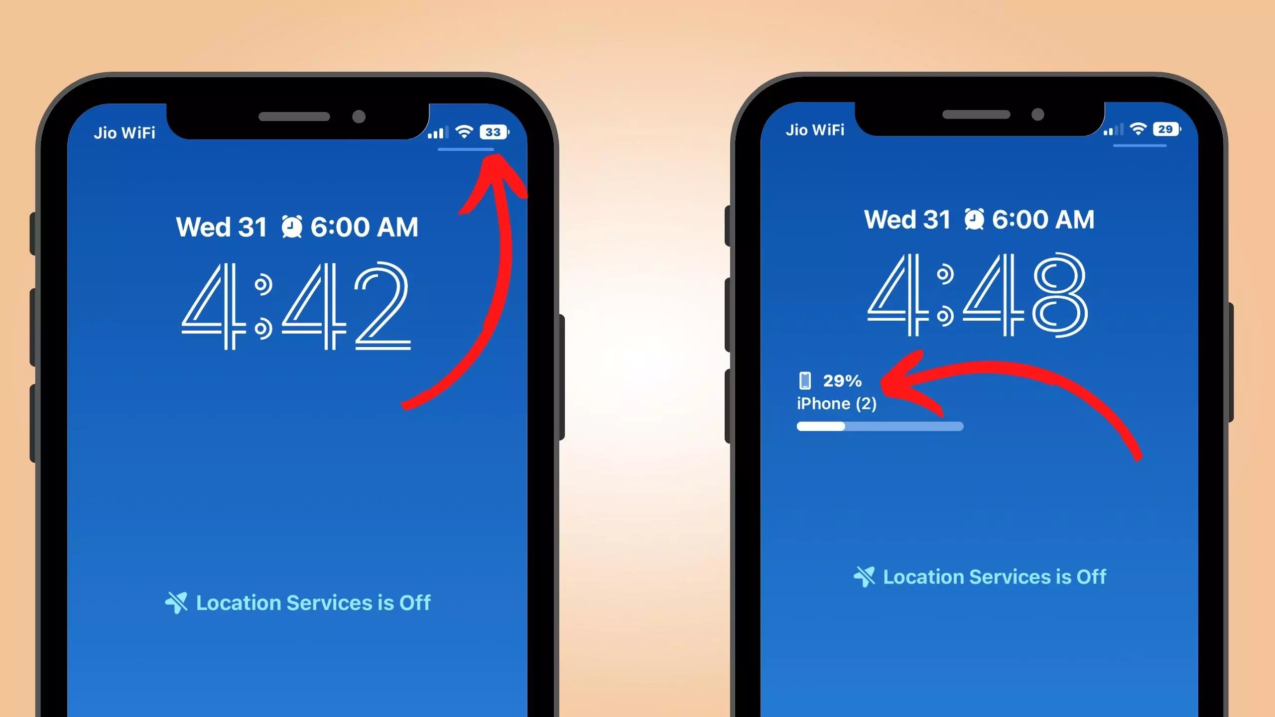 How to Show Battery Percentage on iPhone 15 Pro Max Lock Screen (iOS 17)