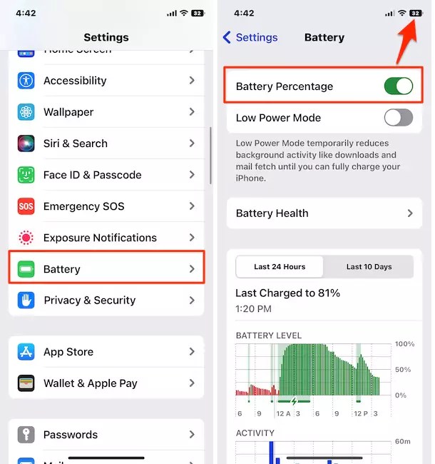 How to Show Battery Percentage on iPhone 15 Pro Max Lock Screen (iOS 17)