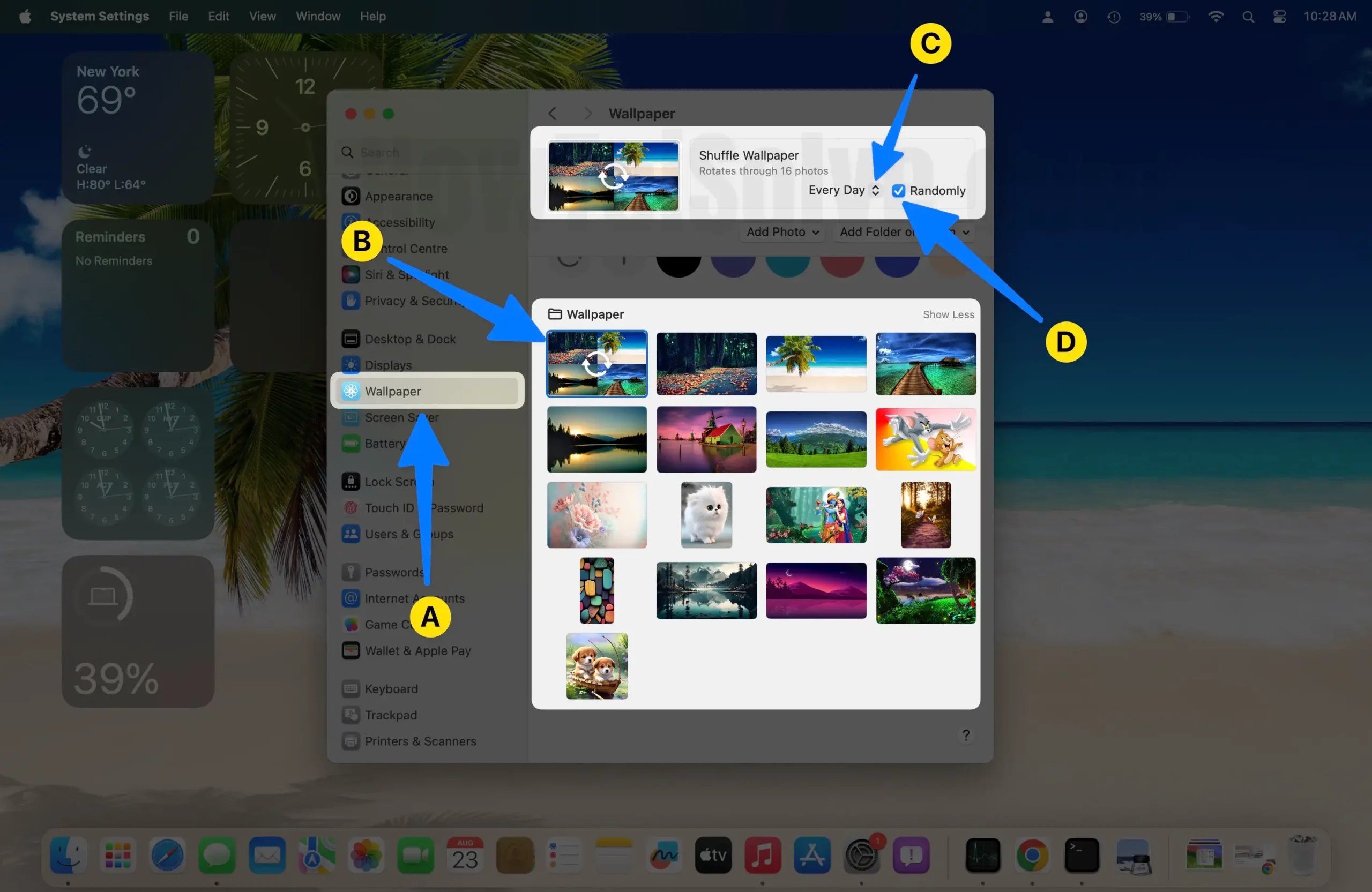 How to Change the Desktop Wallpaper Automatically on Mac (With Sonoma)