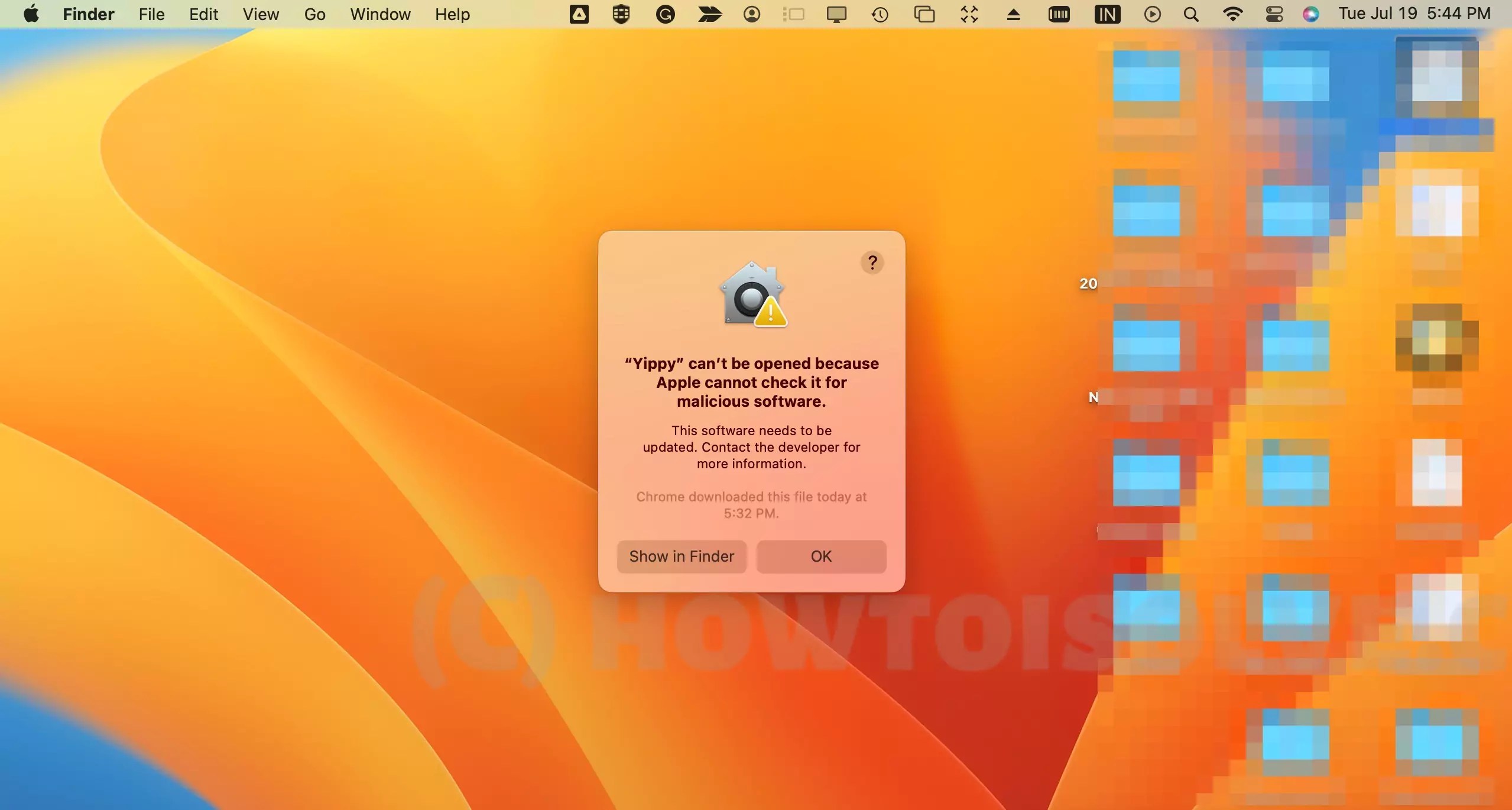 App Can't Be Opened Because Apple Cannot Check It for Malicious Software
