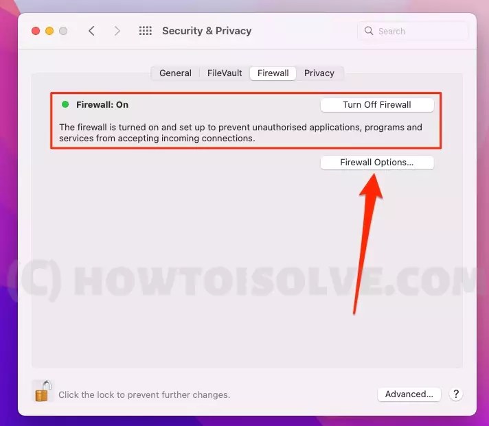 How To Turn ON & Turn Off Firewall On Mac (MacOS Sonoma)