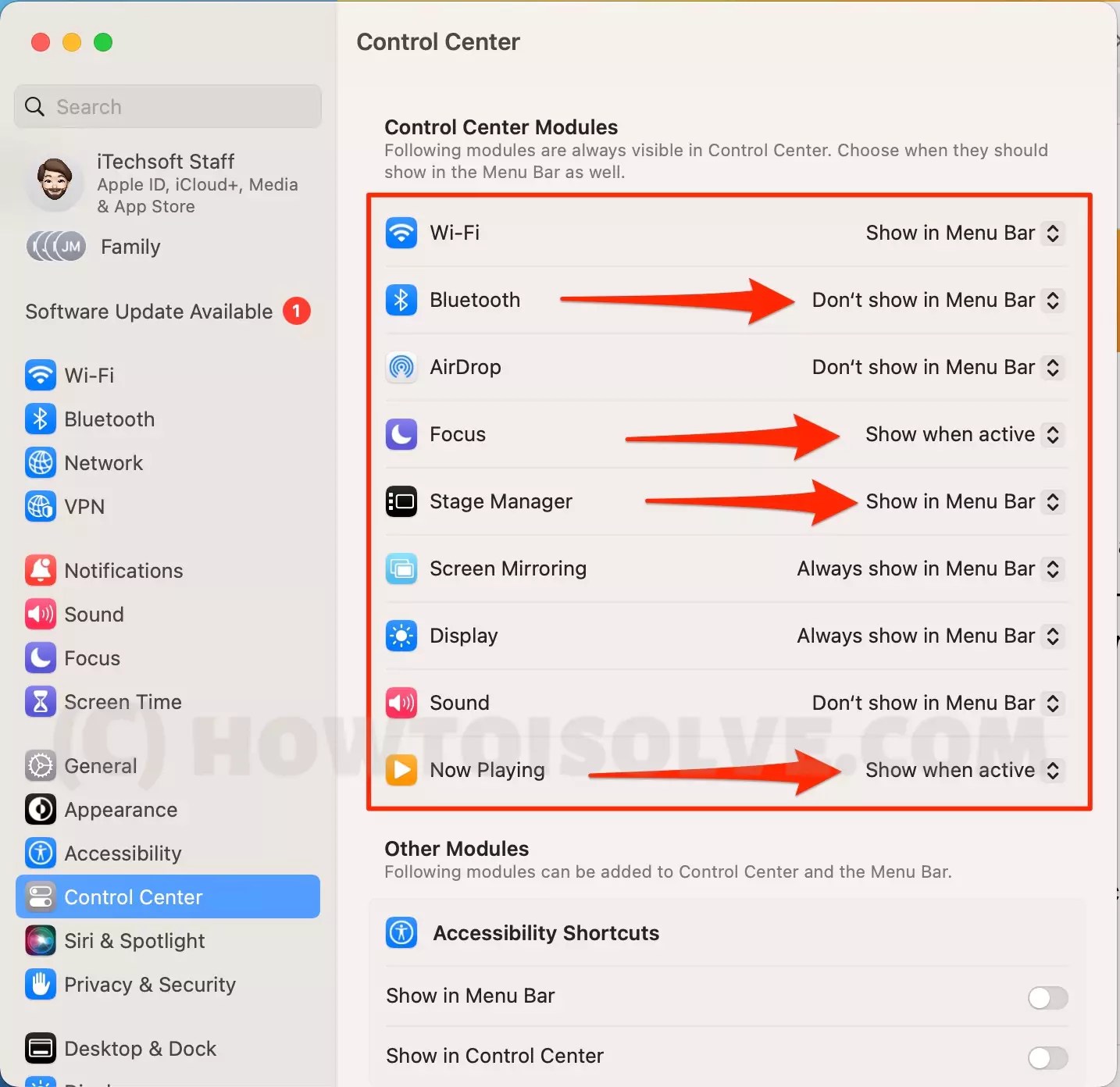How To Add, Remove, And Rearrange Menu Bar icons on Mac (Sequoia/Sonoma)?