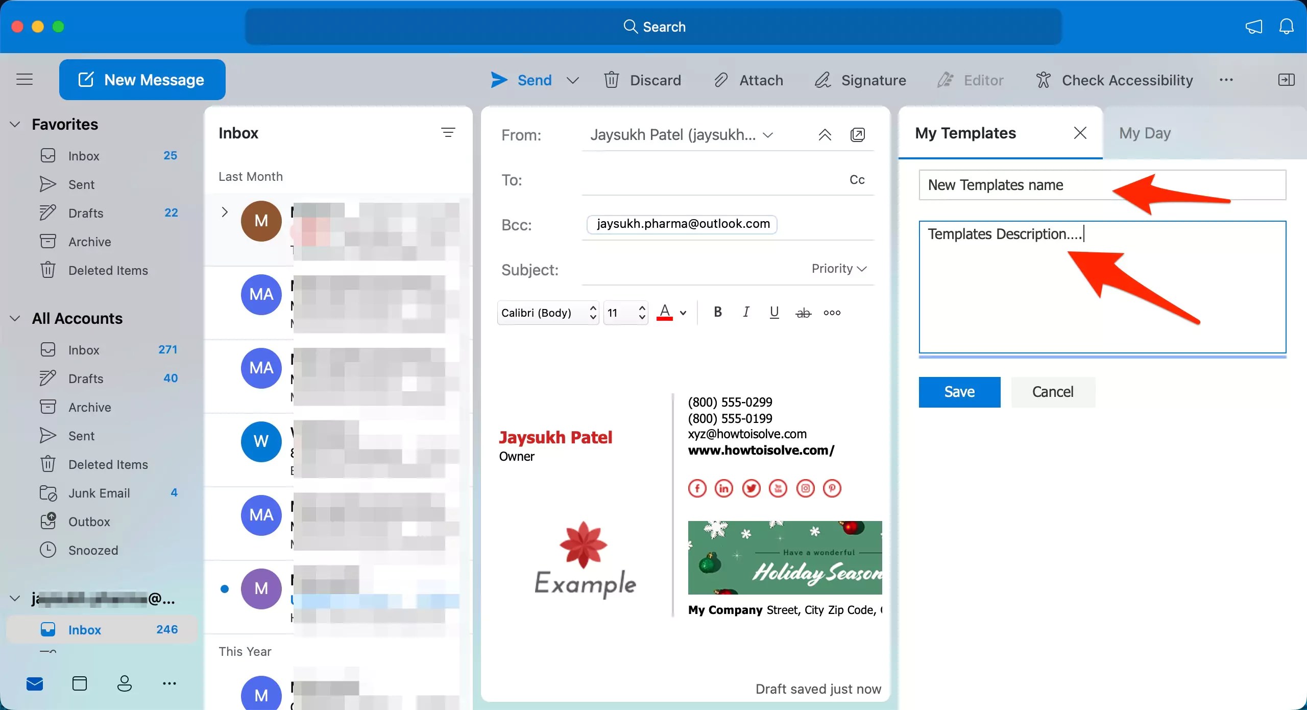 How to Create & Use Email Templates in Outlook (All Devices)