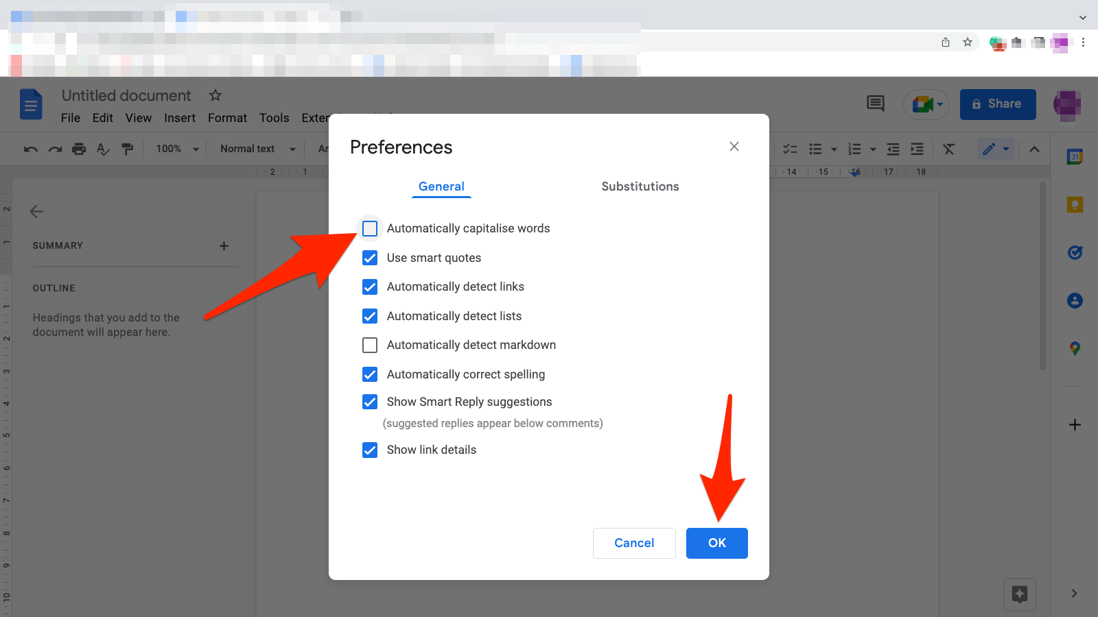 How to Turn Off Auto Capitalization On Google Docs (2024)