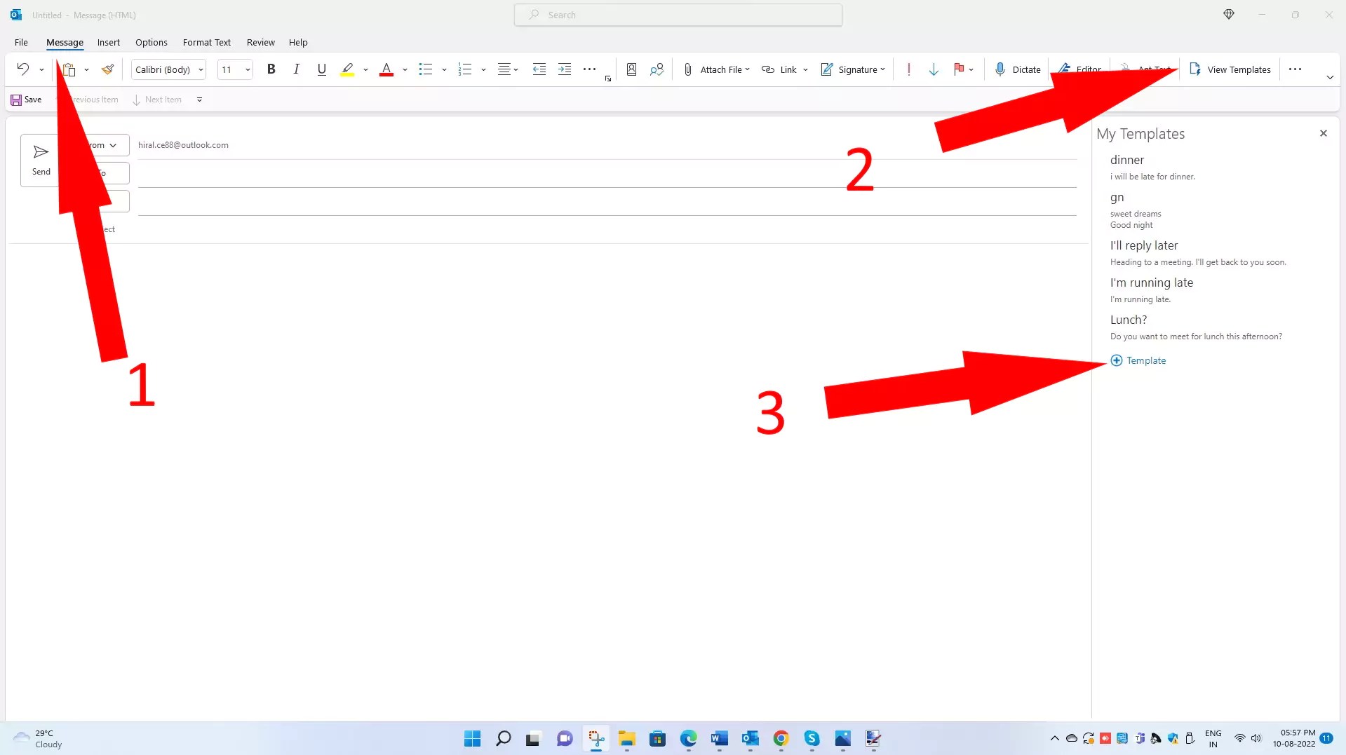 How to Create & Use Email Templates in Outlook (All Devices)