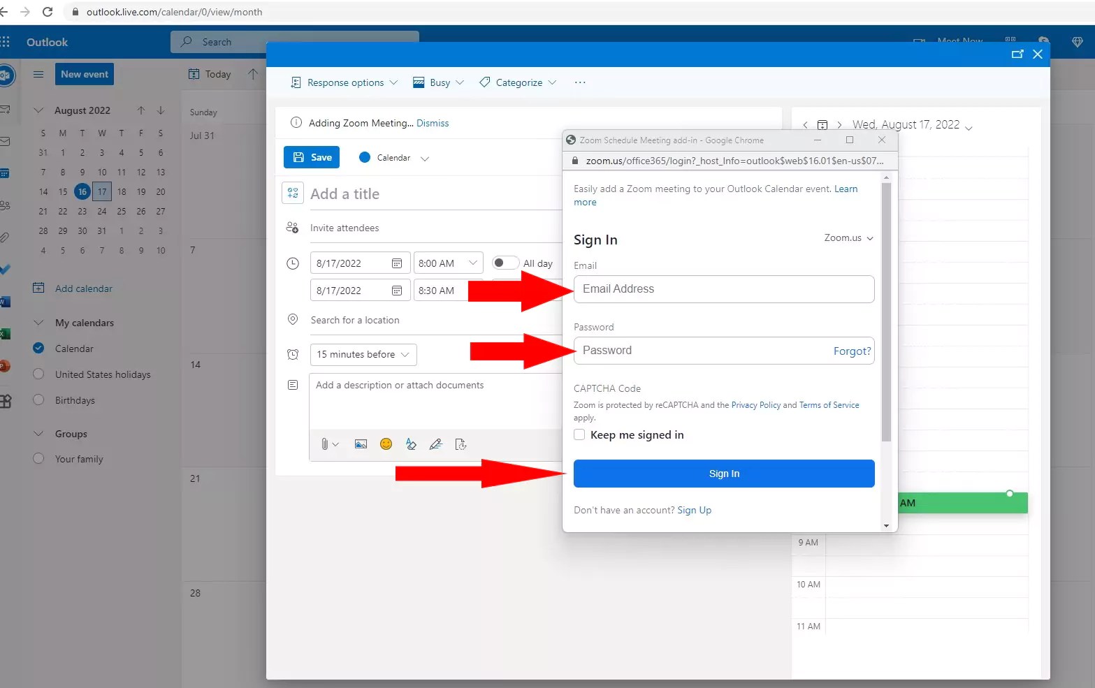 How to Set up a Zoom Meeting in Outlook Windows & Mac (365)
