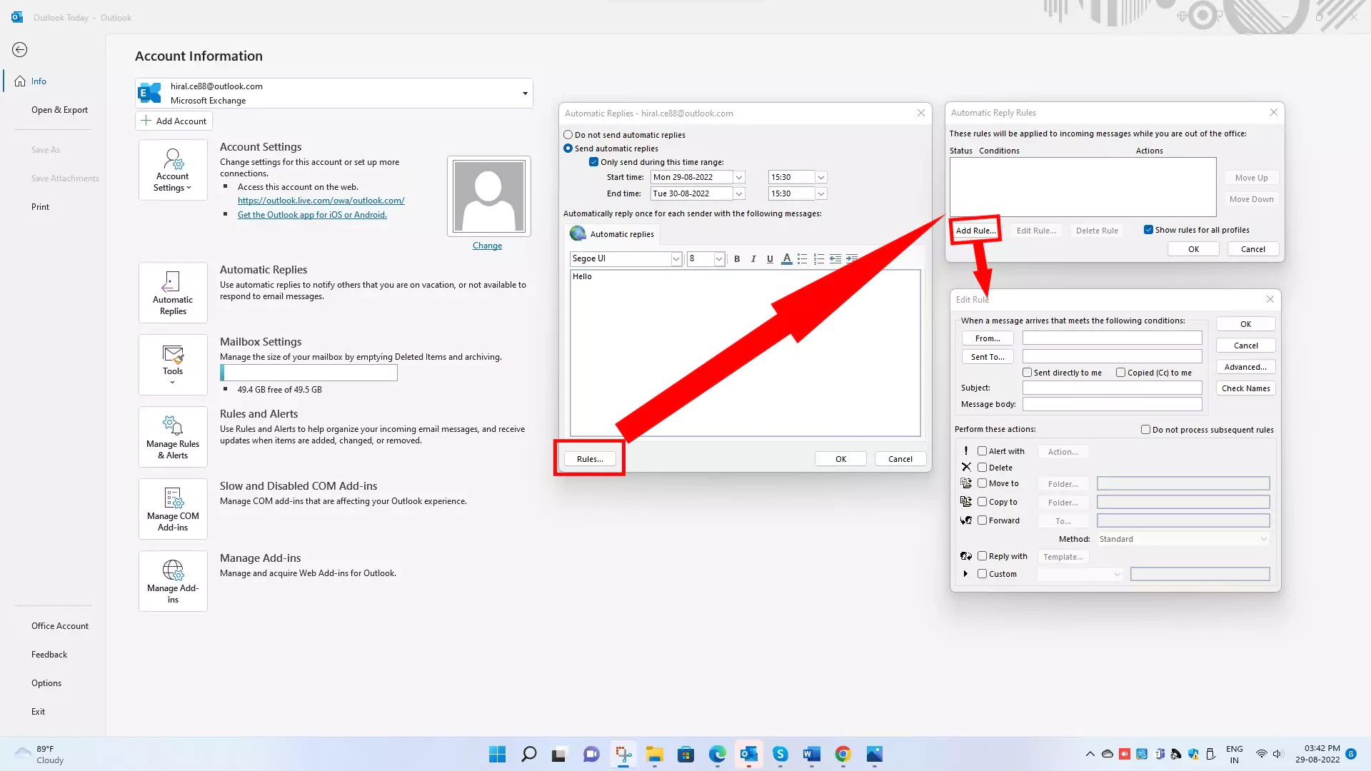 How To Set Out of Office in Outlook Calendar (Windows & Mac)