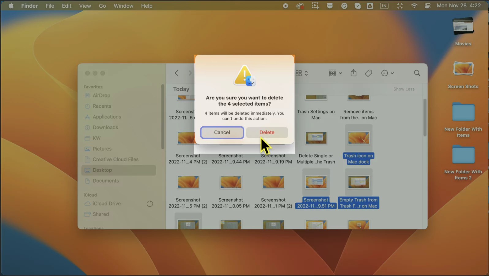 How to Empty Trash on Mac (Sonoma included)