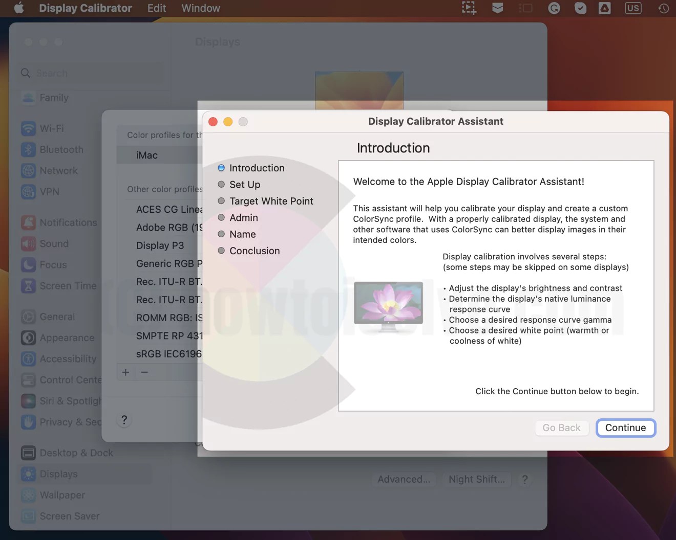 How To Calibrate Colors On Mac's Display (macOS Sonoma)