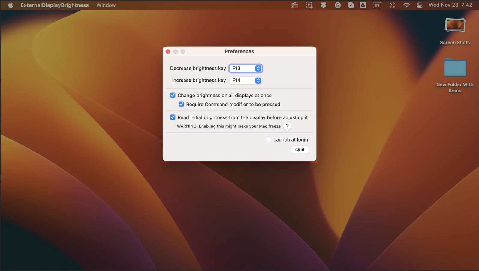 How to Adjust External Display Brightness On Mac (Sonoma)