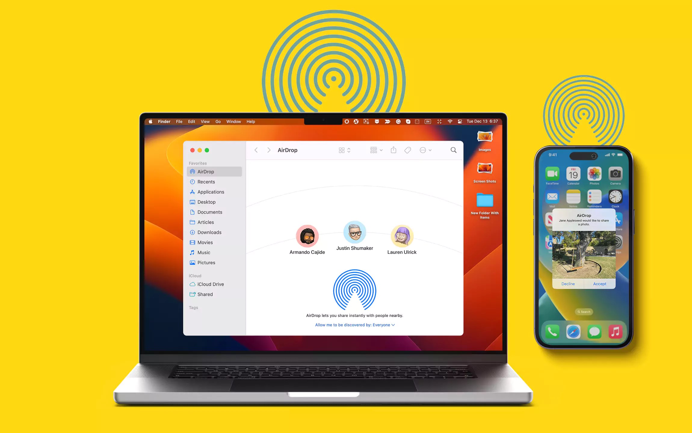 Fix AirDrop Not Working on Mac Sequoia/Sonoma with iOS 17 (2024)