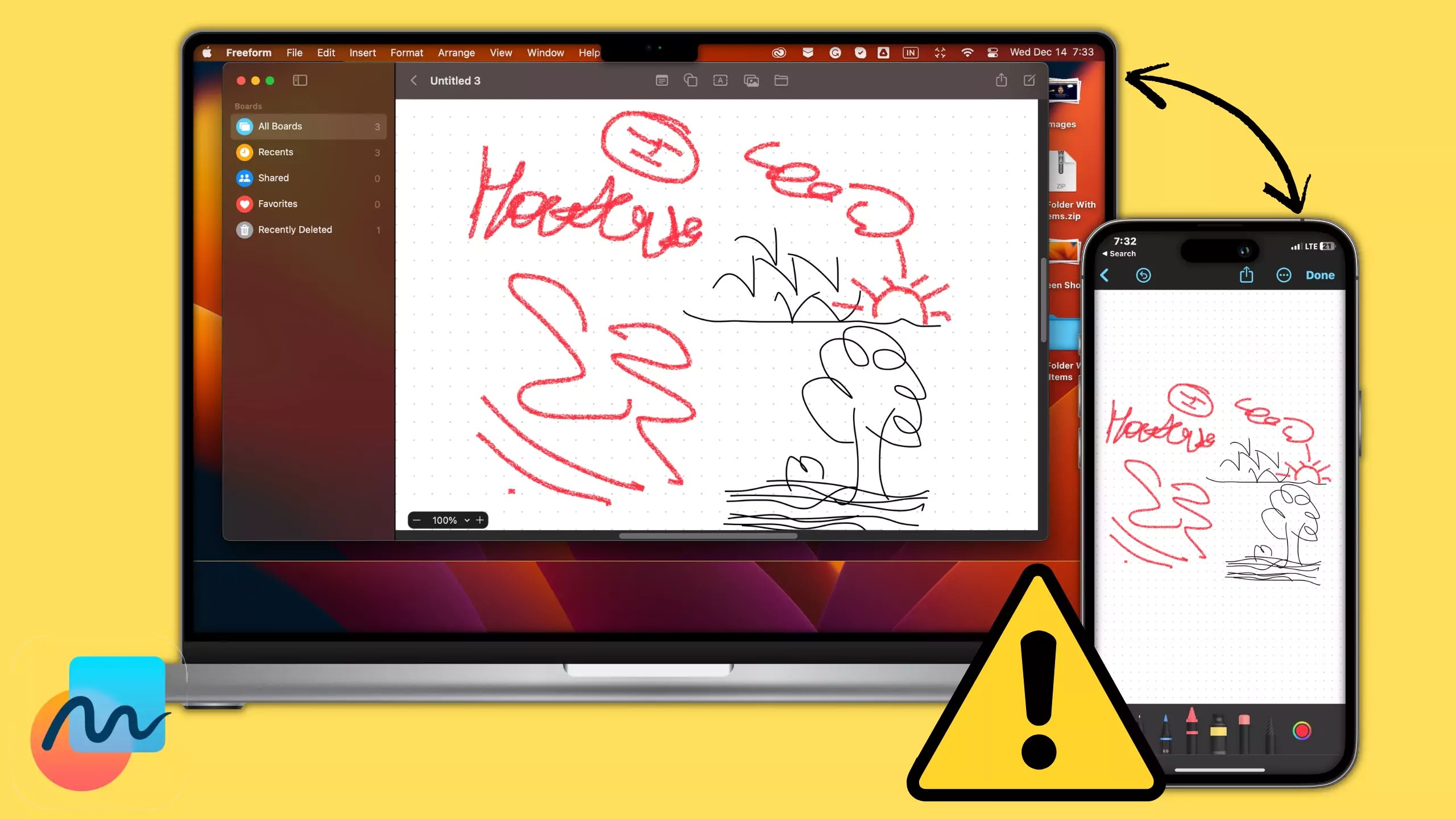 Fix Freeform App Not Syncing on Mac Sequoia/Sonoma, iPad & iPhone (iOS 17)