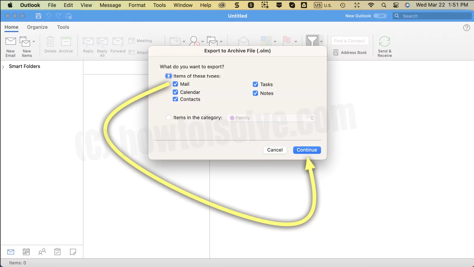 Fix ImportExport Option Grayed Out In Microsoft Outlook Mac