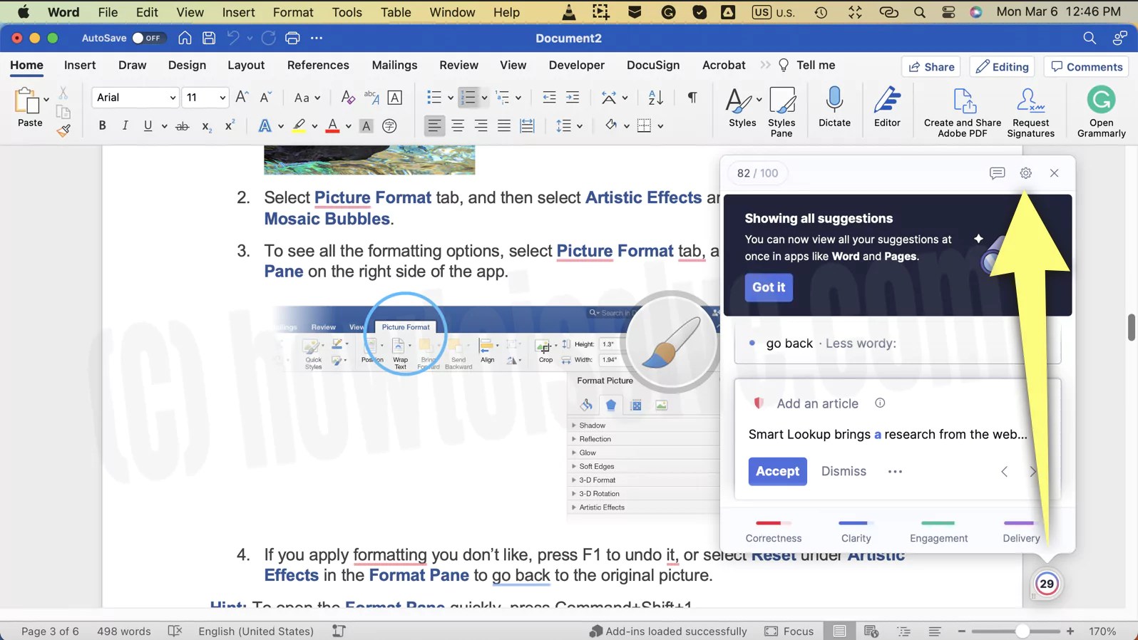 How to Add Grammarly to Word on Mac (MS Office)