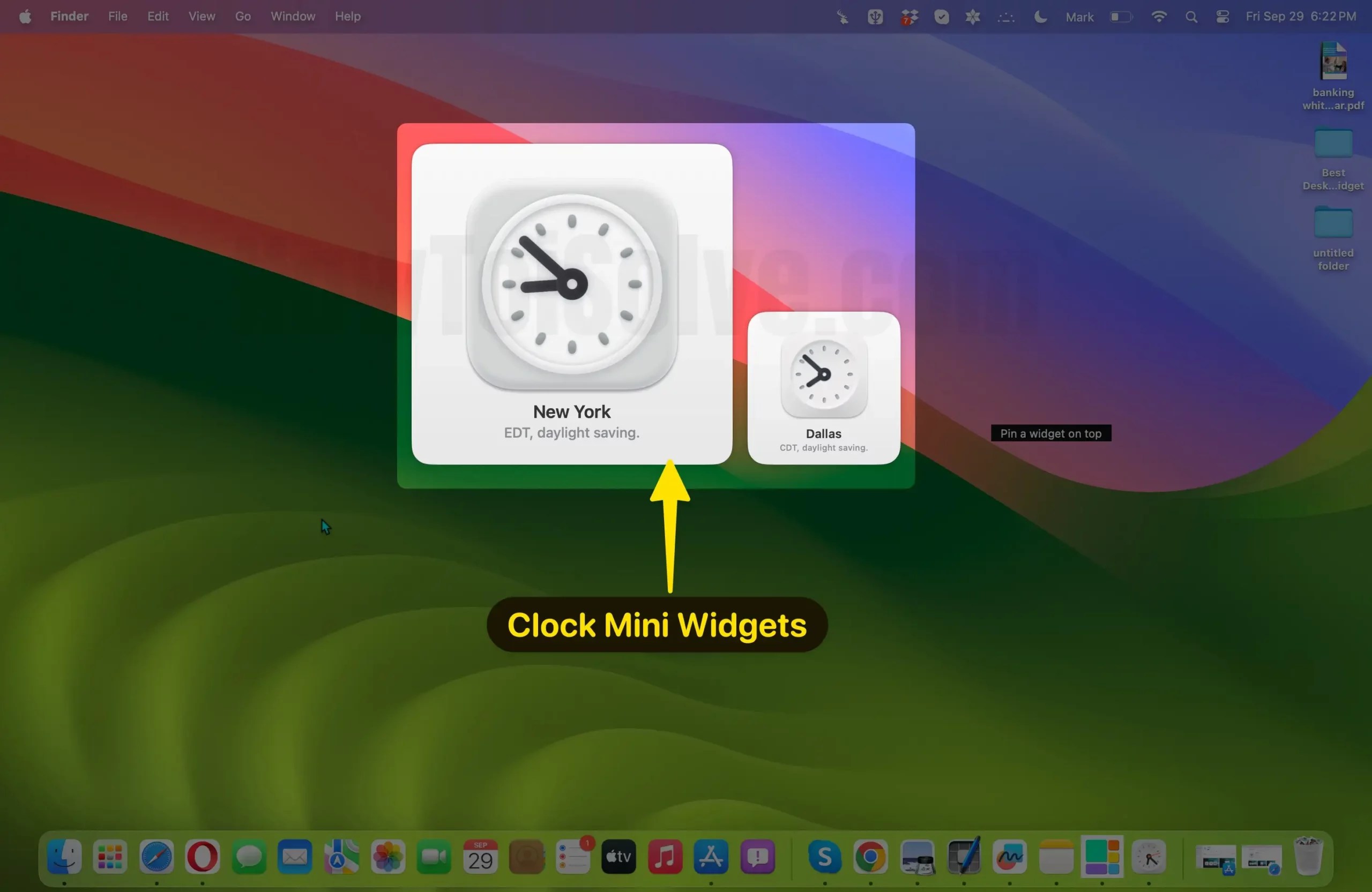 Best Desktop Widgets for Mac in macOS Sonoma [2024]