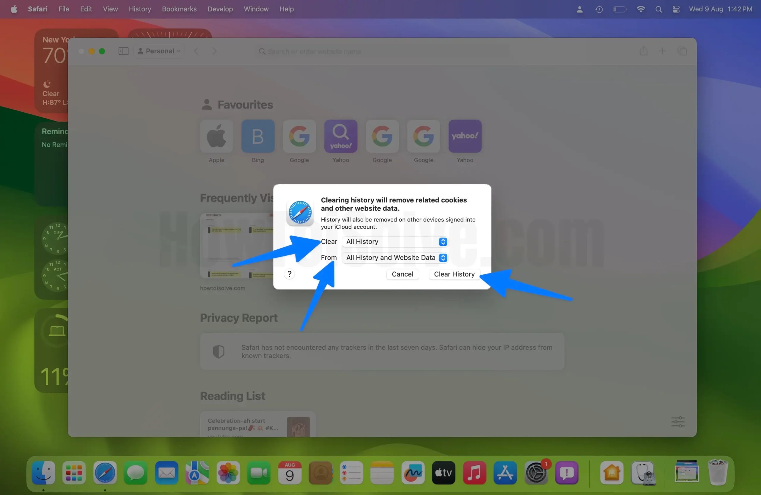 How to Reset Safari on Mac to Default Sequoia/Sonoma)