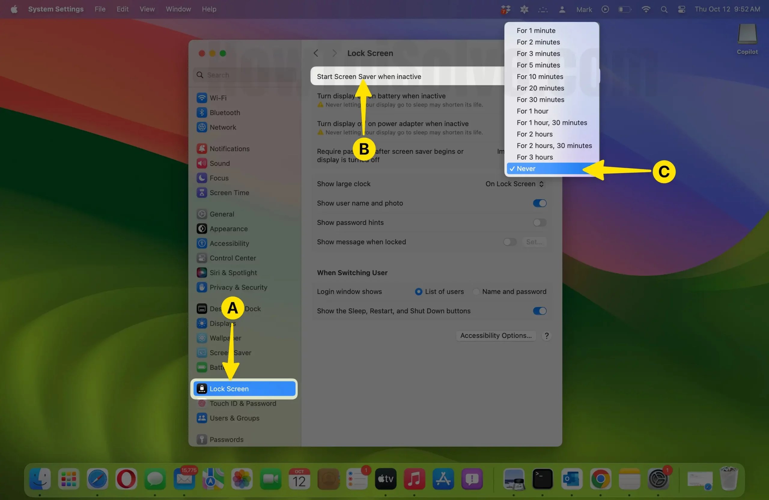 How To Disable Screen Saver On Mac (Sequoia/Sonoma)
