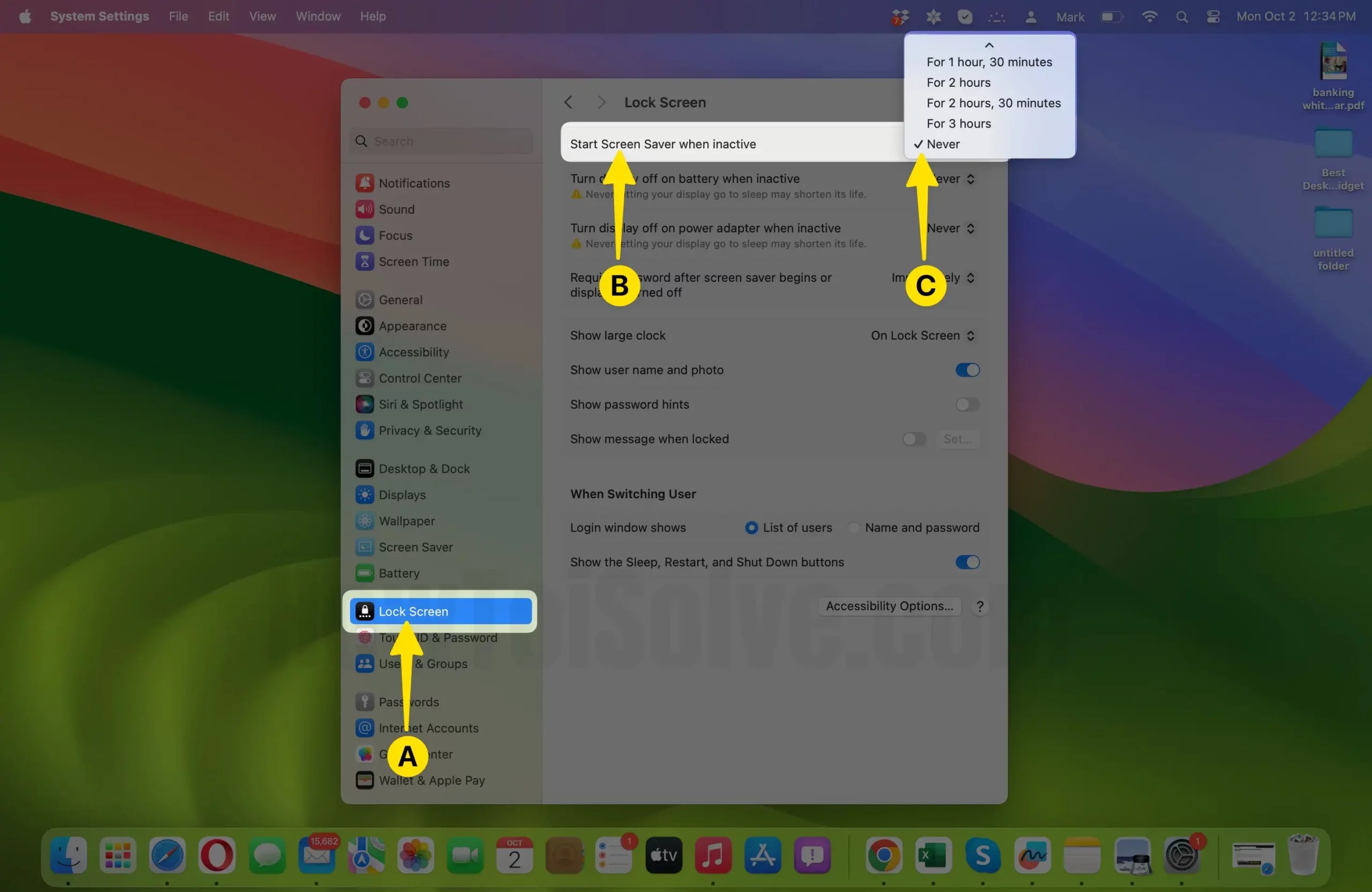 How To Disable Screen Saver On Mac / MacBook (Sonoma)