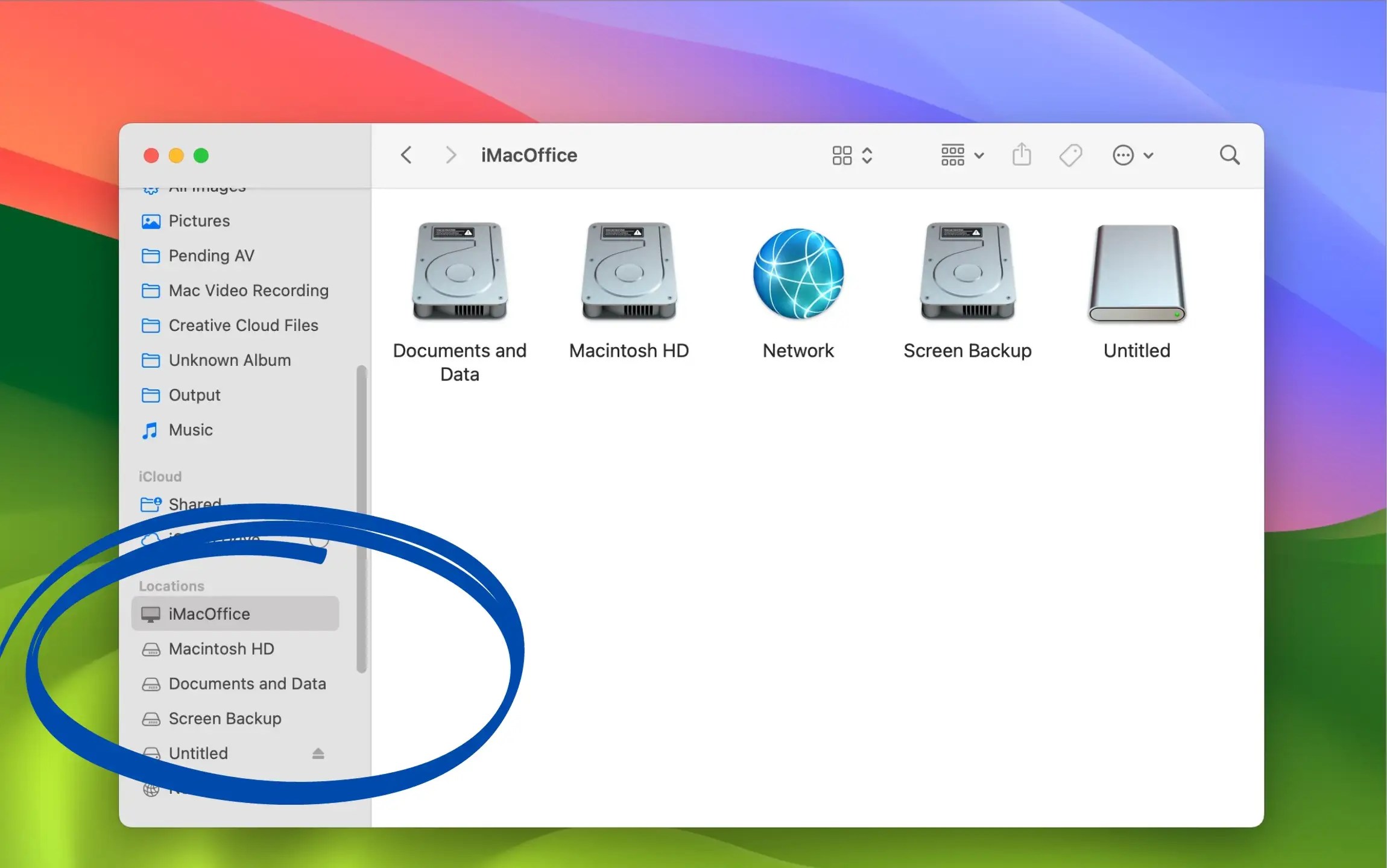 How to Add External Drive to Locations on Mac Sequoia/Sonoma (Finder