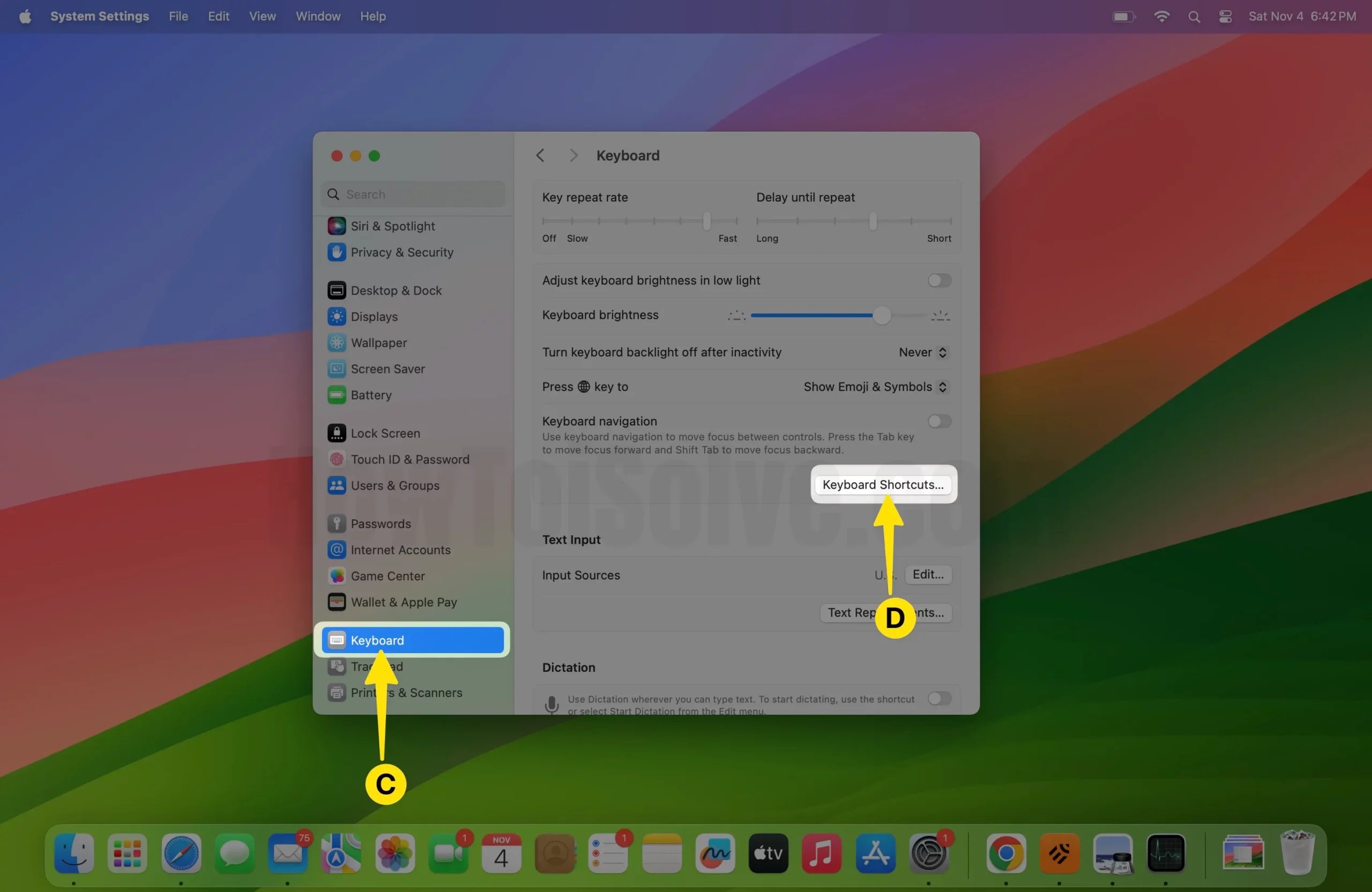 Fix Emoji Keyboard Shortcut Not Working on Mac (Sonoma)