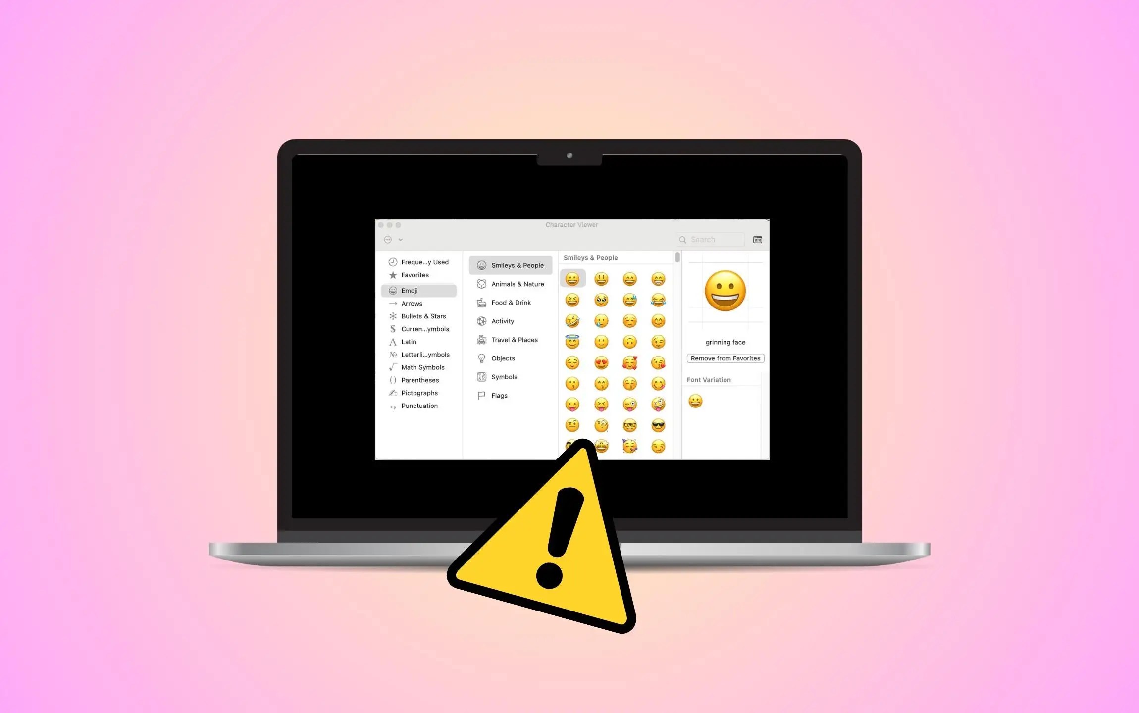 Fix Emoji Keyboard Shortcut Not Working on Mac (Sonoma)