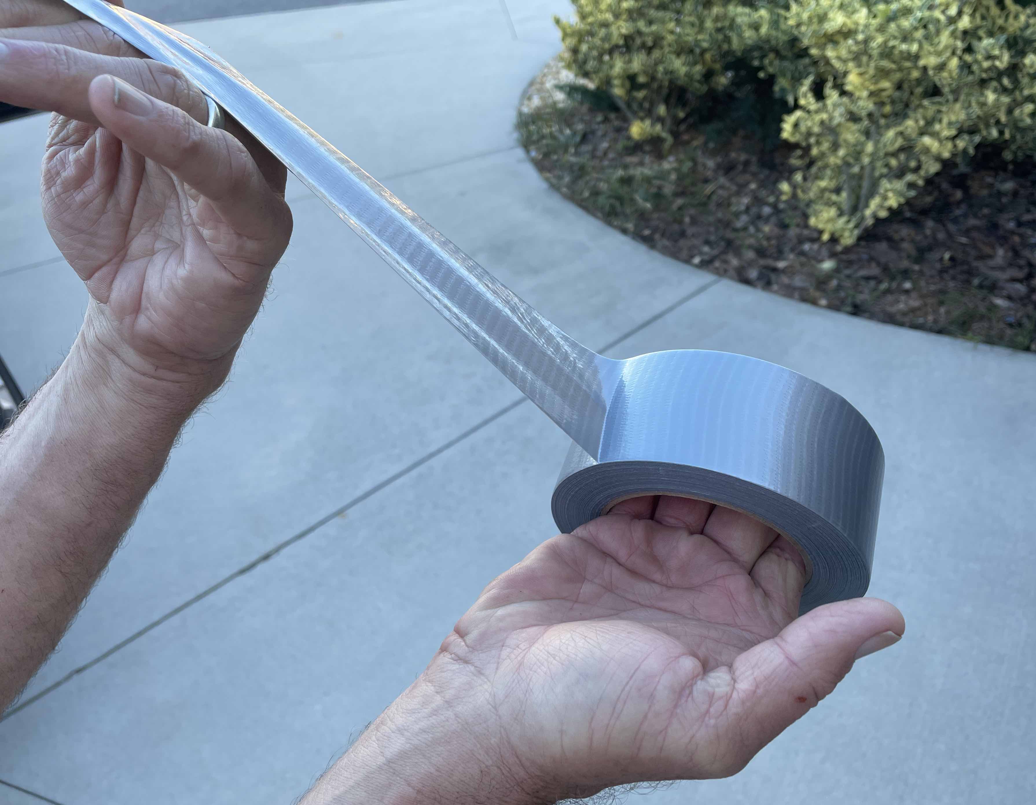 Why can't I use duct tape on heating and air conditioning ducts?