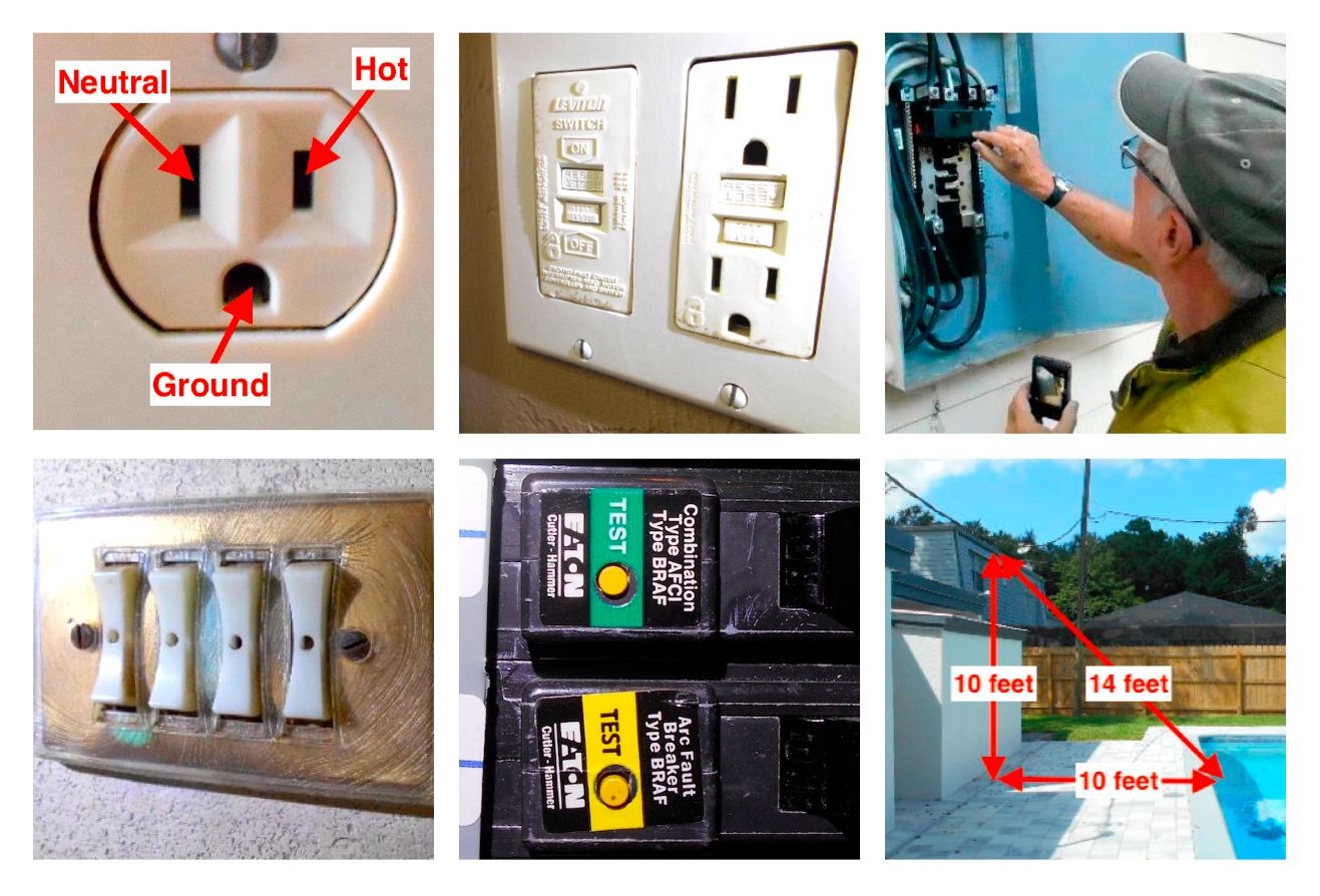 What is the average life expectancy of the electrical components of a