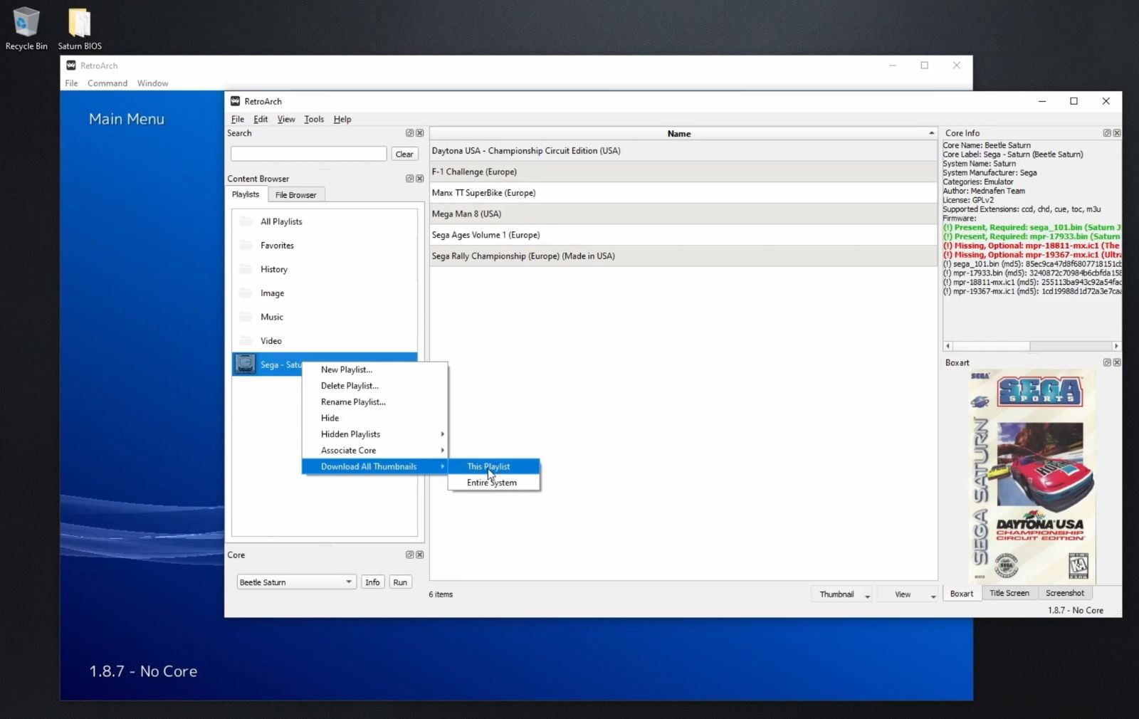 How To Set Up RetroArch For Sega Saturn How To Retro