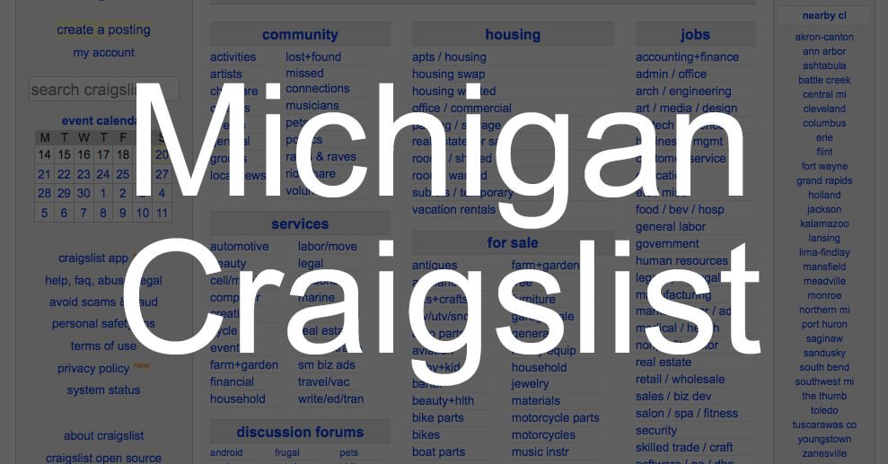Craigslist Org Northern Mi KeldaKerian
