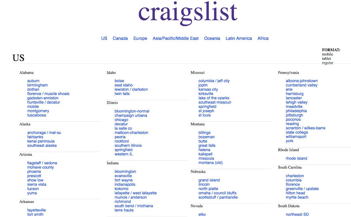 Craigslist History Through the Years [with Screenshots]