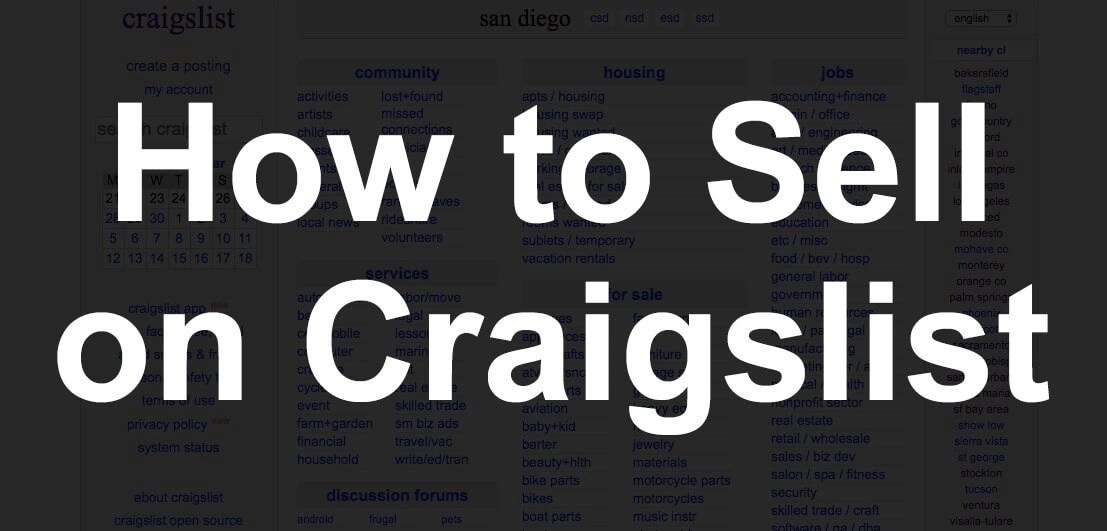How to Sell Items on Craigslist Fast for Beginners & Pros(04)