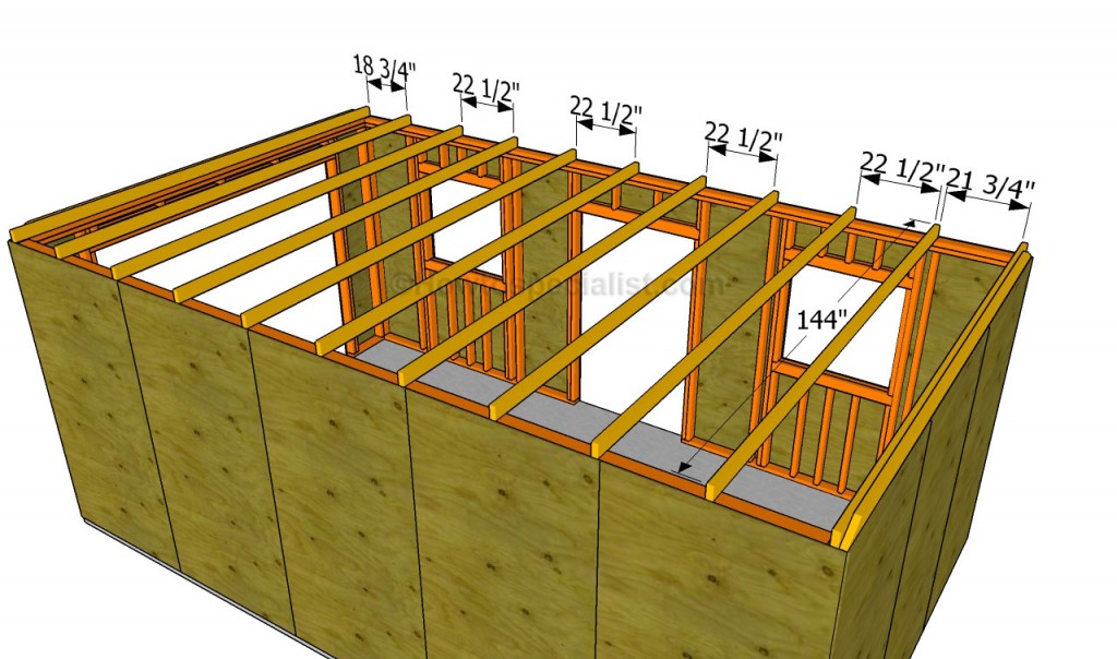 How to build a garage roof HowToSpecialist How to