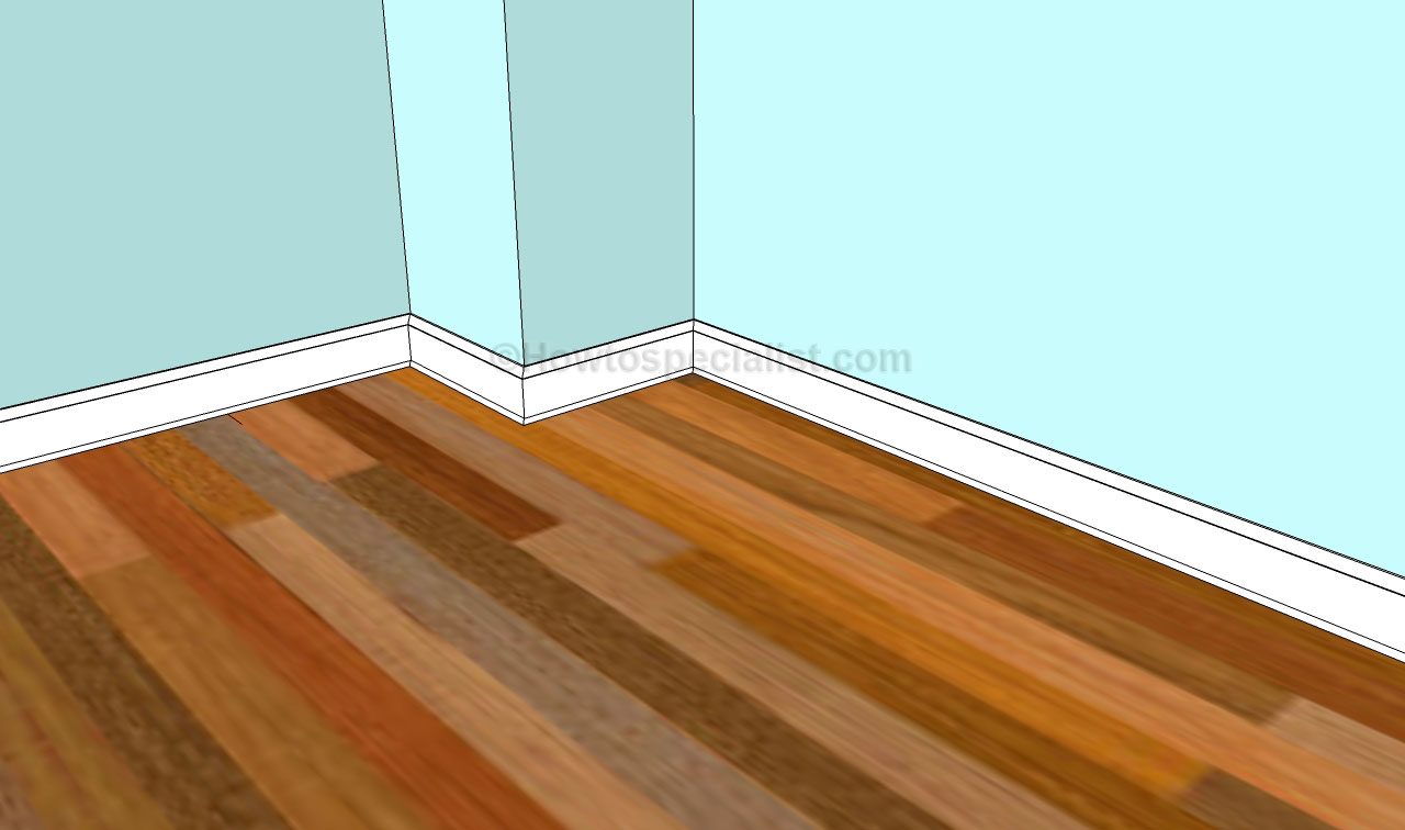 How to install baseboard trim HowToSpecialist How to Build, Step by