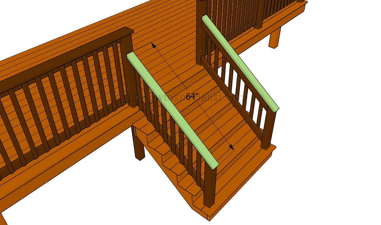 How to build a porch stair railing HowToSpecialist How to Build