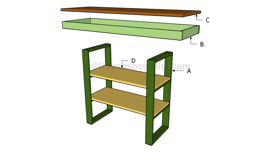 Diy Console Table Plans HowToSpecialist How to Build, Step by Step