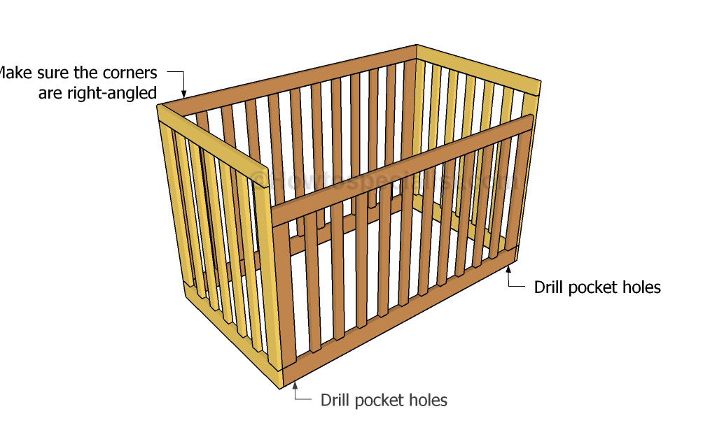 How to build a crib HowToSpecialist How to Build, Step by Step DIY