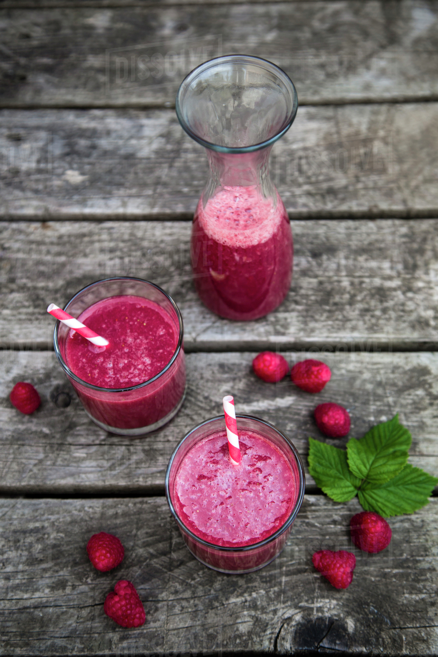 Raspberry Smoothies, Smashed In Stains And A Giveaway!