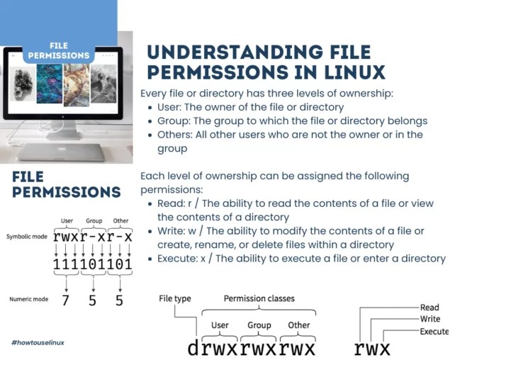 2 ways to check file permissions in Linux howtouselinux