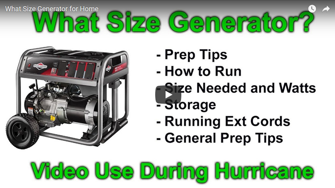 What Size Generator for the Home