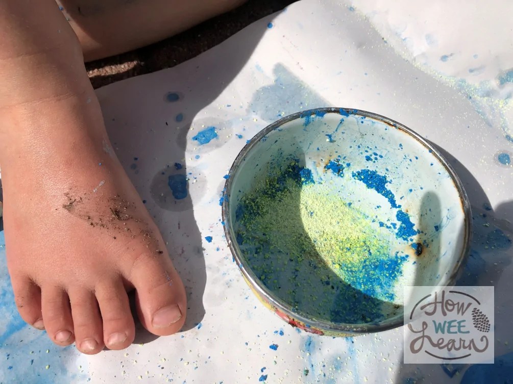 Chalk Art For Kids A Smashing Summertime Success! How Wee Learn