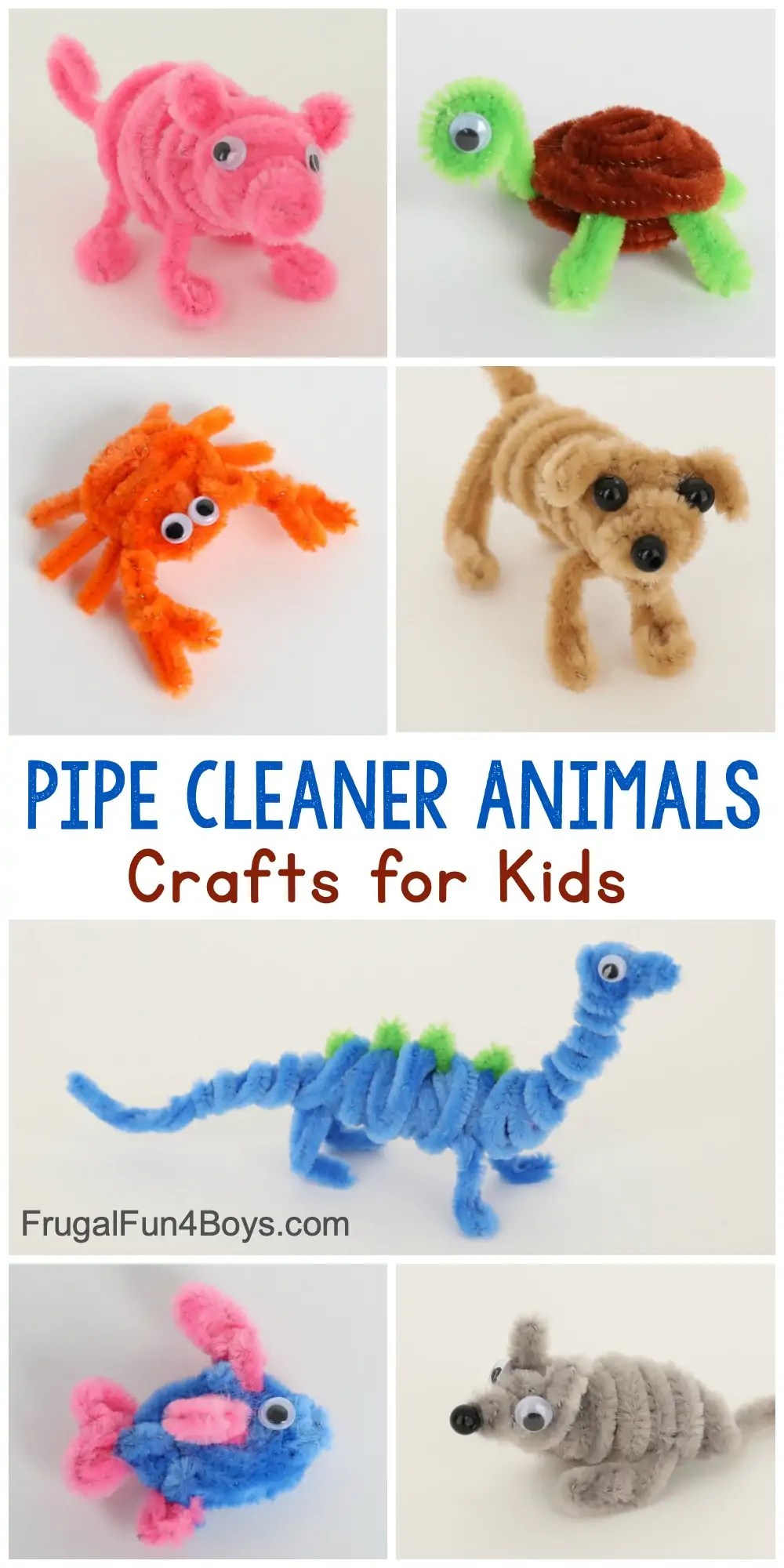 Pipe Cleaner Crafts Things for Kids to Make & Do How Wee Learn
