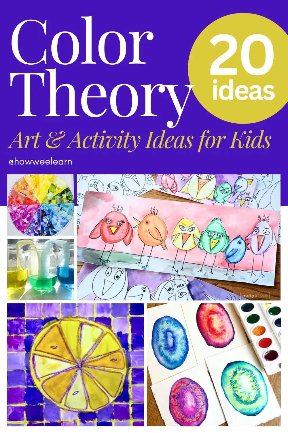 Color Theory Art & Activity Ideas for Kids How Wee Learn