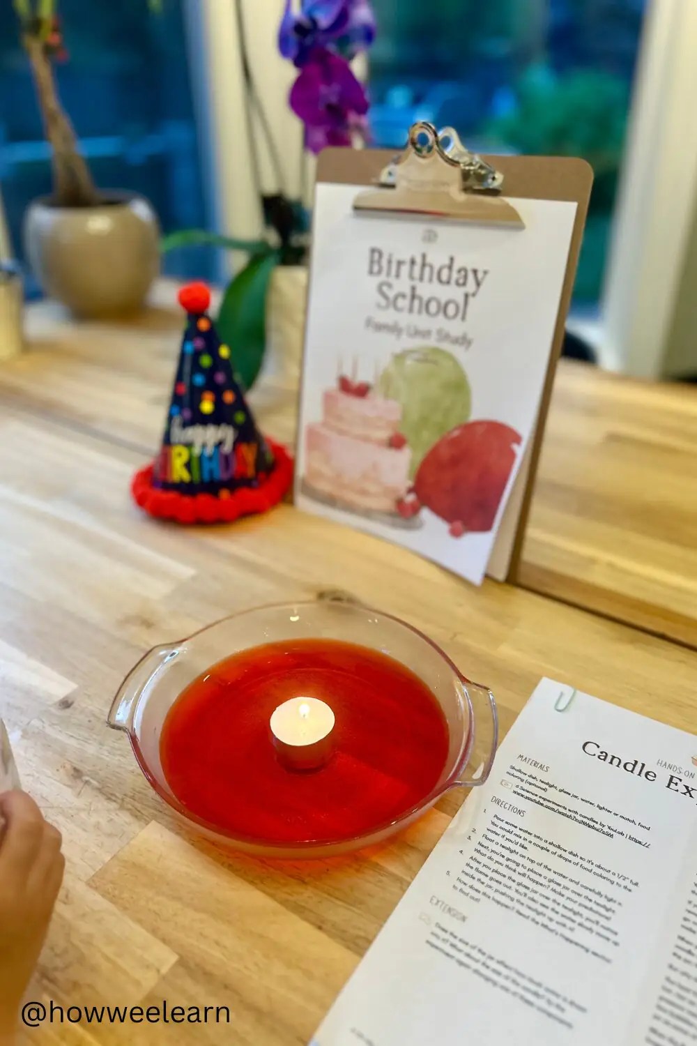 A Candle Science Experiment for Kids How Wee Learn
