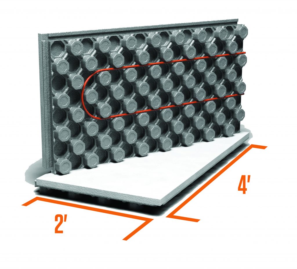 Insulated Radiant PEX Panel HPAC MagazineHPAC Magazine