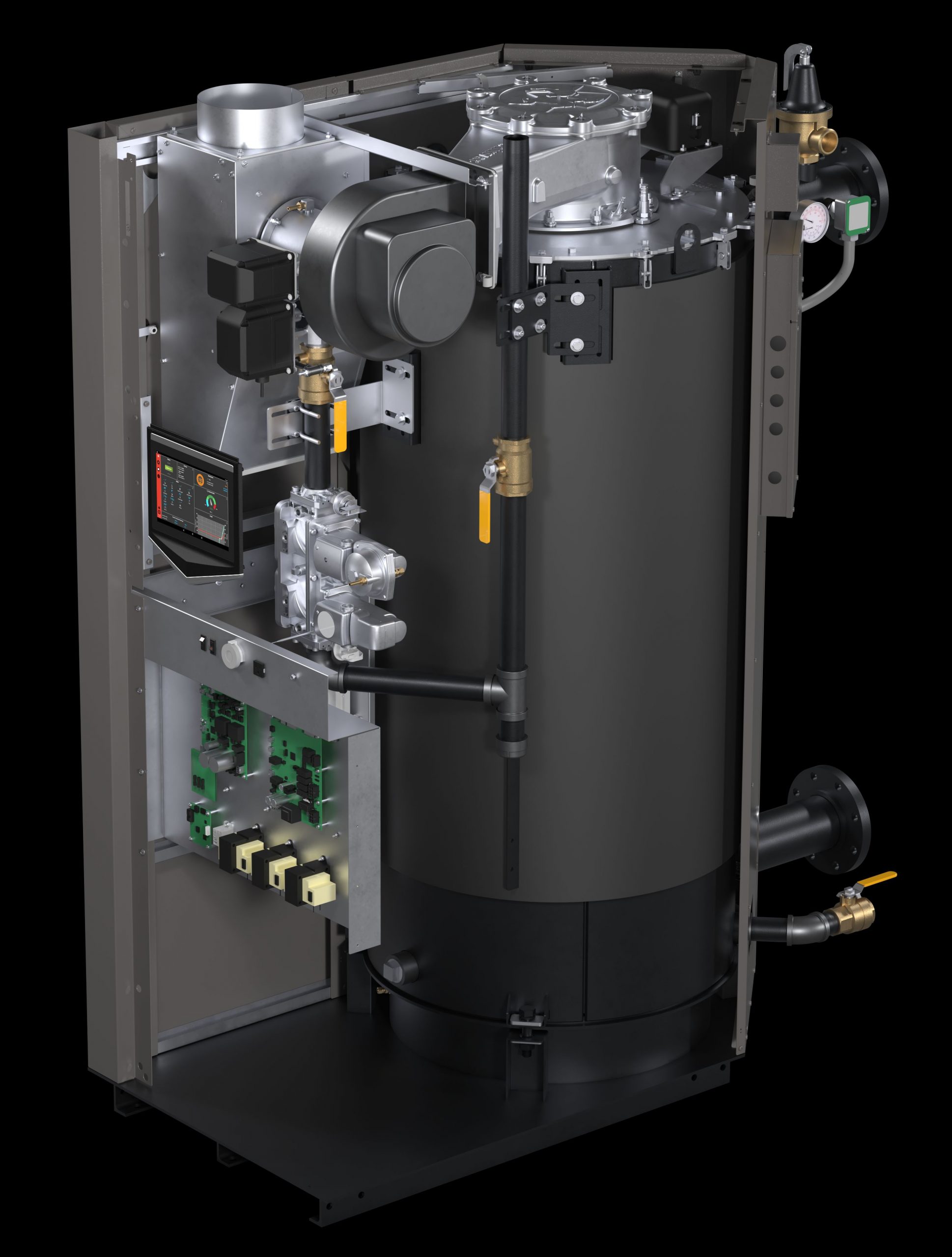 Lochinvar's new CREST commercial boilers with Hellcat Combustion