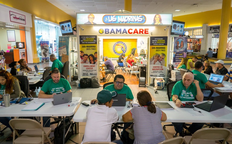 Health Exchange Enrollment Jumps, Even as G.O.P. Pledges Repeal