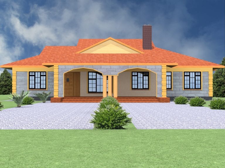 4 bedroom house plans single story HPD Consult